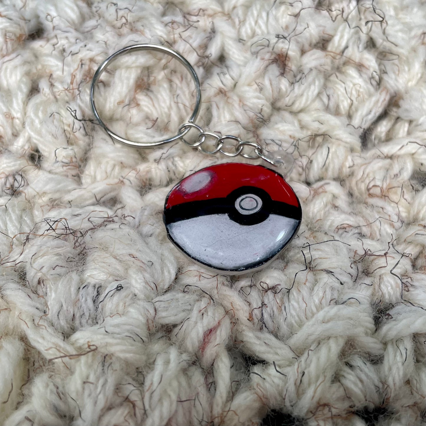 Poke Ball Keychain